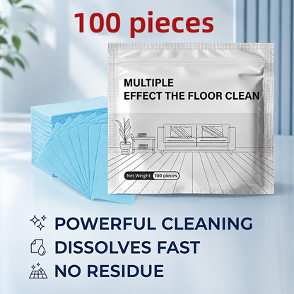 Floor Cleaning Tablets 100 Packs Multi Surface Cleaner Hardwood Laminate Tile RV Walls