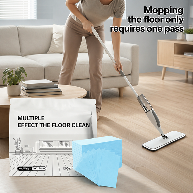 Floor Cleaning Tablets 100 Packs Multi Surface Cleaner Hardwood Laminate Tile RV Walls