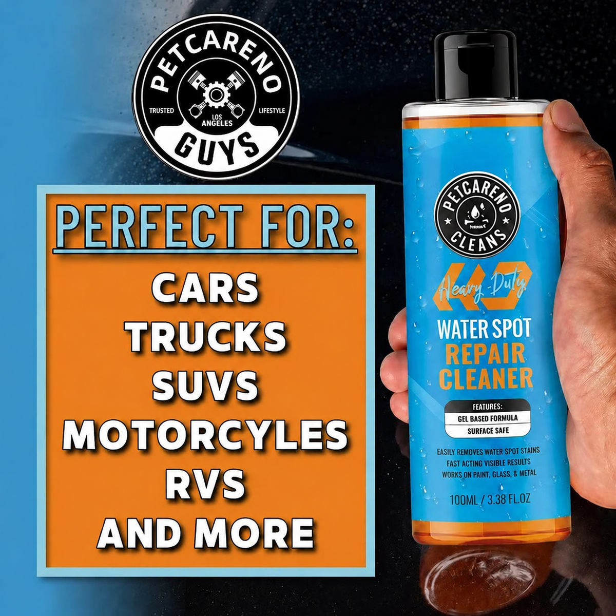 🚗 Pro Water Spot Eraser Gel