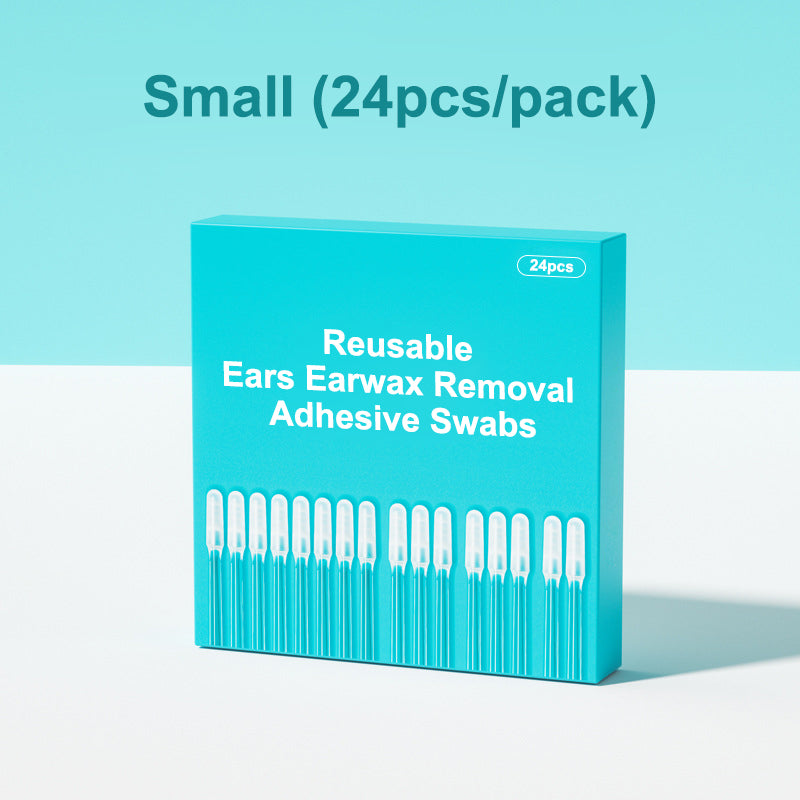 Reusable Earwax Remover – Soft adhesive tip, no cotton mess. Simple & gentle for seniors. Keep ears clean & comfortable. 🤲💚