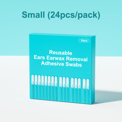 Reusable Earwax Remover – Soft adhesive tip, no cotton mess. Simple & gentle for seniors. Keep ears clean & comfortable. 🤲💚